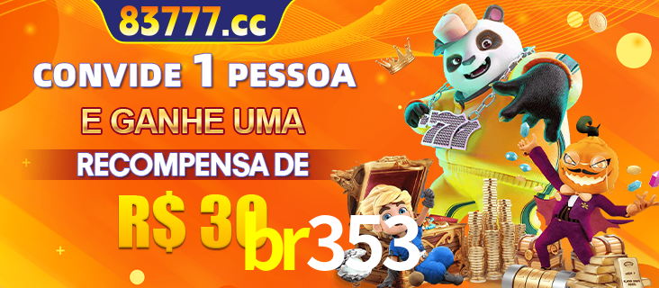 Banner institucional da br353 sobre parceria de marcas e criação de uma marca de excelência, apresentando os mascotes de jogos populares como o Fortune Tiger.
